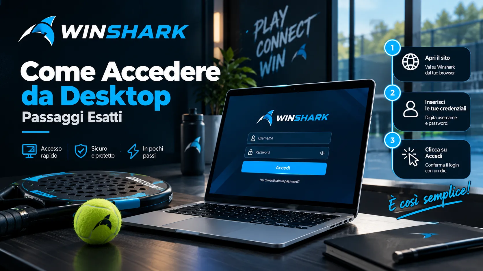 Come Accedere da Desktop — Passaggi Esatti